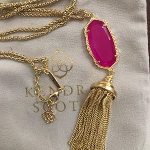 Kendra Scott Everly Necklace in Magenta